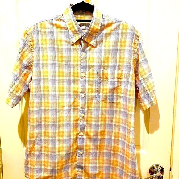 EUC, Peter Millar, L, S/S button down, lightweight w/ best pattern for warm days - Picture 4 of 4